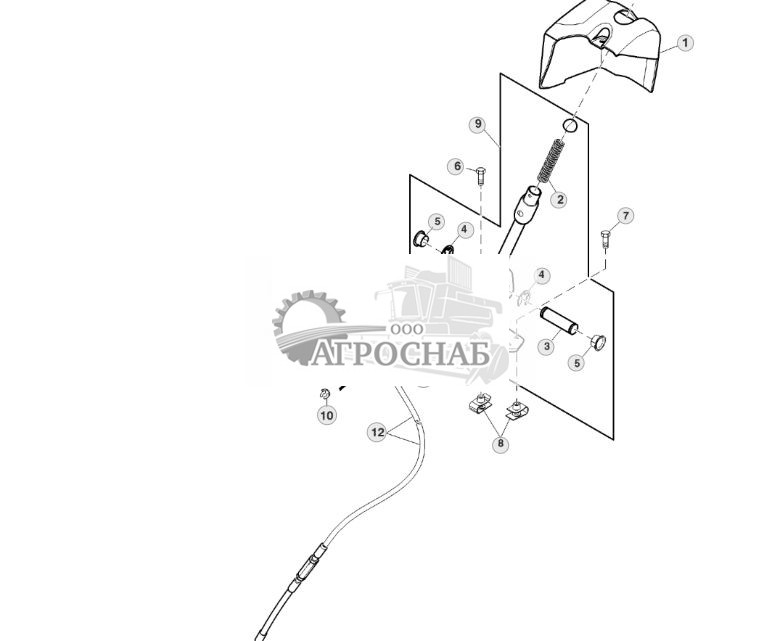 Элементы управления сцепкой, фургон или автосцепка (для CommandArm™) - ST75376 662.jpg